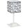 Lampe de table carr&eacute;e pour enfants E27 multicolore