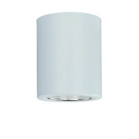 Plafonnier blanc petit Ø 9 cm plat Spot...