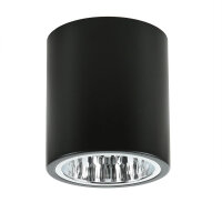 Plafonnier rond E27 DOWNLIGHT ROUND en noir