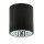 Plafonnier rond E27 DOWNLIGHT ROUND en noir