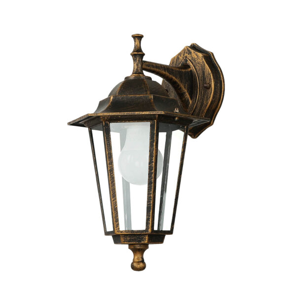 Lampe dextérieur rustique PARIS cuivre antique IP44 E27