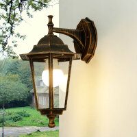 Lampe dextérieur rustique PARIS cuivre antique...