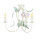 Plafonnier SUMMER Ø60cm 3-flmg