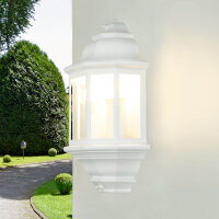 Lampe dextérieur maritime Lampadaire LIVORNO blanc...