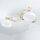 Plafonnier AURORA WHITE Ø78cm 3-flmg