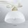 Plafonnier AURORA WHITE Ø78cm 3-flmg