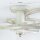 Plafonnier AURORA WHITE Ø78cm 5-flmg