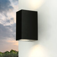 Up Down luminaire extérieur lampe murale spot noir...