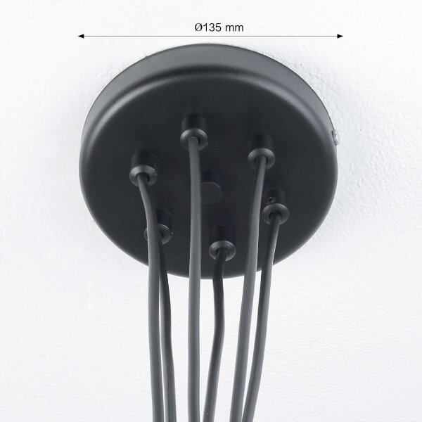 Suspension vintage en noir pour la cuisine