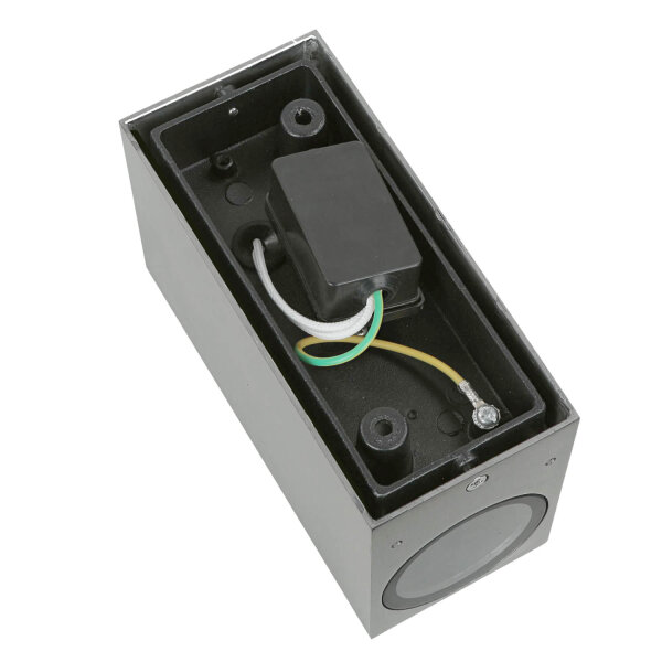 Applique murale grise pour lextérieur Up & Down Spot AALBORG