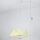 Lampe suspendue moderne en jaune