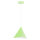 Lampe &agrave; suspendre moderne Vert
