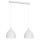 Lampe &agrave; suspendre NOAK YOUNG en gris 2flmg