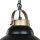 Lampe à suspendre élégante IRON en noir