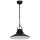 Lampe &agrave; suspendre IRON en noir