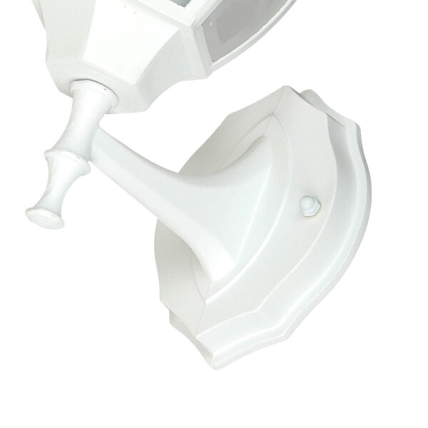 Applique blanche dextérieur Lanterne rustique LYON H:35,5cm