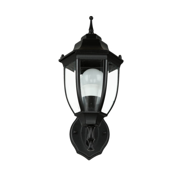 Lampe dextérieur rustique LYON Lanterne noire résistante aux intempéries