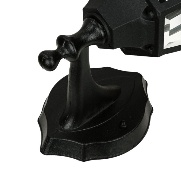 Lampe dextérieur rustique LYON Lanterne noire résistante aux intempéries