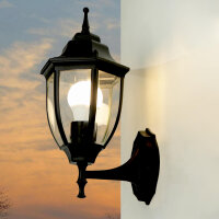 Lampe dextérieur rustique LYON Lanterne noire...