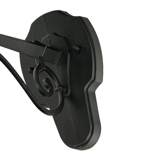 Mur noir Lampe dextérieur rustique résistant à la pluie BREST