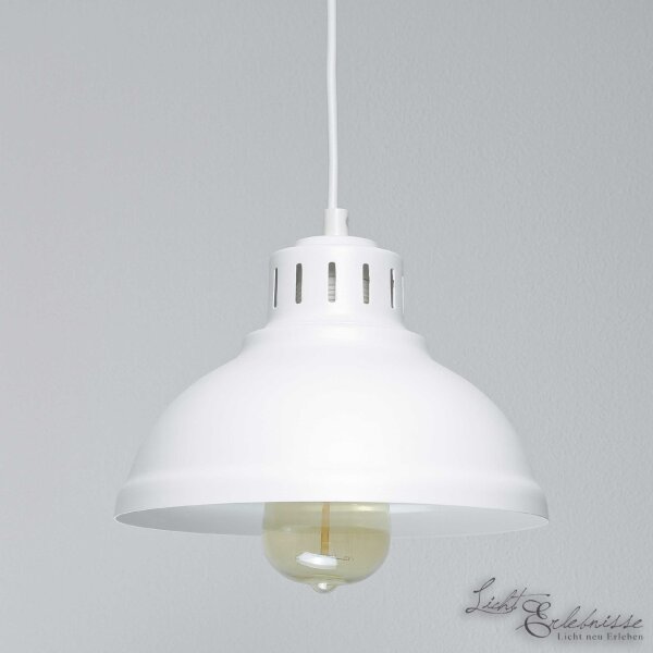 Lampe à suspendre SVEN en blanc 2flmg