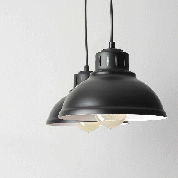 Lampe à suspendre SVEN en noir 2flmg