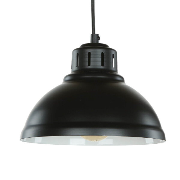 Lampe à suspendre SVEN en noir 3-flmg