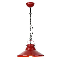 Suspension IRON en rouge