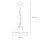 Suspension IRON en rouge
