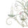 Lampe à suspendre Floral Ø62cm 5-flmg