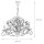 Lampe à suspendre Floral Ø62cm 5-flmg