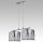 Suspension artistique en acier inoxydable 2flmg