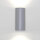 Lampe dextérieur grise HAMBURG 24cm de haut Up Down moderne