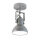Spot Lampe Anthracite Métal rond Rétro pratique