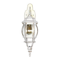 Lampe dextérieur rustique BREST en blanc or IP44 E27