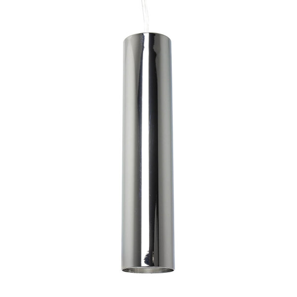 Lampe à suspendre en métal table à manger en chrome Ø5,5cm GU10