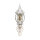 Applique murale dextérieur BREST en blanc doré IP44