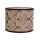 Stoff Lampenschirm Beige Barock Muster für E14 Tischlampe