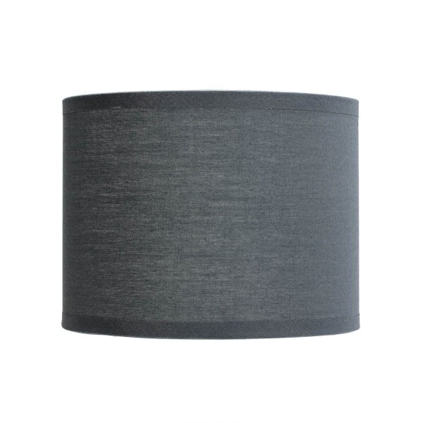 Tissu Abat-jour E14 Lampe de table Anthracite