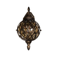 Lampe murale dextérieur en cuivre antique IP44...