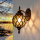Lampe murale dextérieur en cuivre antique IP44 Vintage
