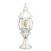 Lampe de socle rustique blanc or 50cm IP44 E27