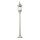 Lampe dallée extérieure Jardin Blanc 115,5 cm résistant à la pluie BREST