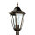 Lampadaire extérieur noir cuivre résistant aux intempéries 1,13m BRISTOL II