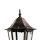 Lampadaire extérieur noir cuivre résistant aux intempéries 1,13m BRISTOL II
