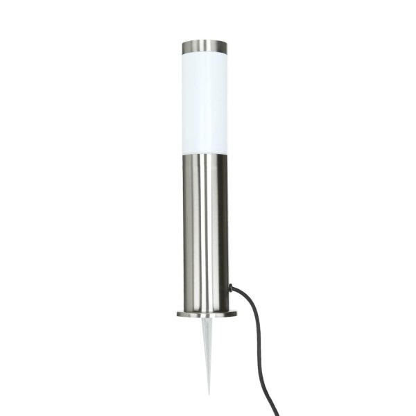 Lampe dextérieur en acier inoxydable avec câble + fiche