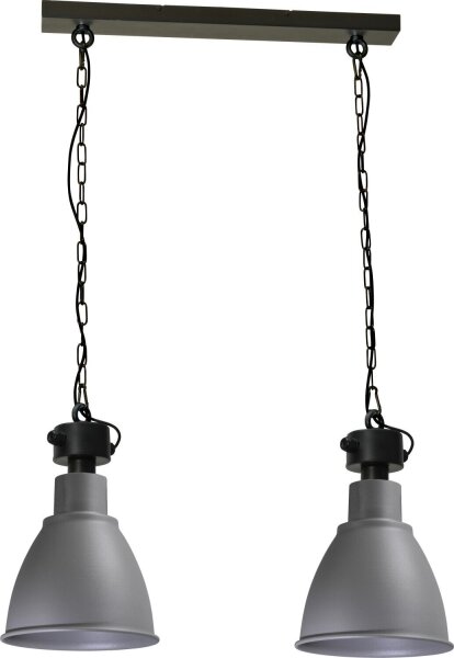 Premium Suspension Gris Design Loft fait main