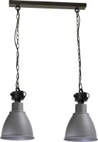 Premium Suspension Gris Design Loft fait main