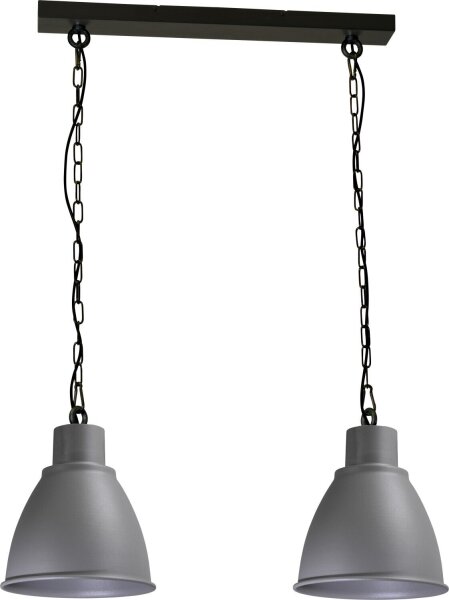 Premium Suspension Gris Loft Style industriel