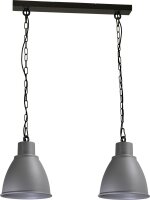 Premium Suspension Gris Loft Style industriel